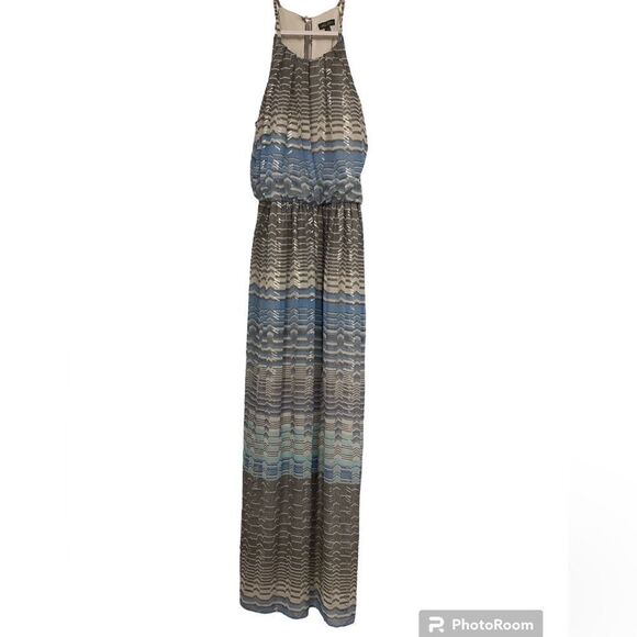 Lily Rose Geometric Maxi Dress - Picture 1 of 4